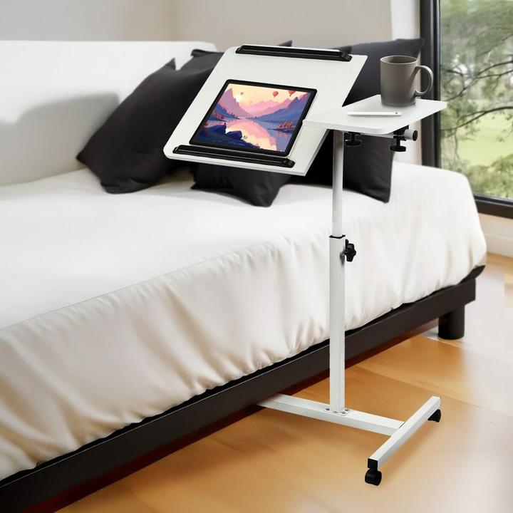 Produktbild Maclean Mobiler Schreibtisch/Laptop-Ständer (60 x 40 x 89 cm)