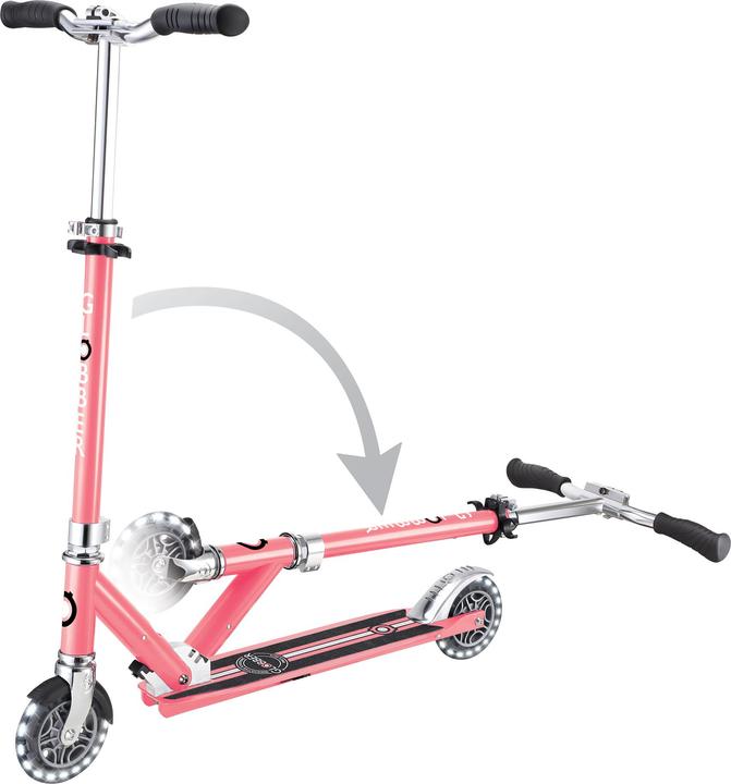 Actual product image Globber scooter Flow Element Lights, pink, 721-177