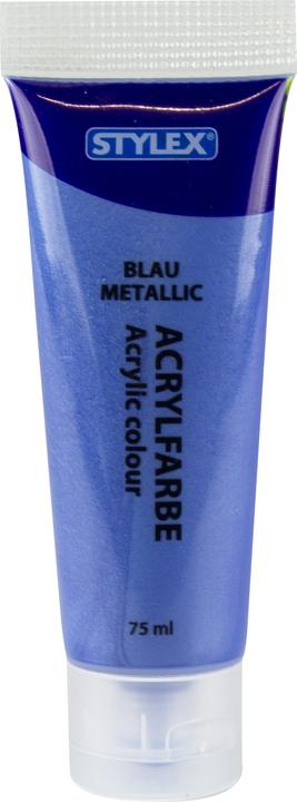 Productafbeelding Stylex Acrylverf 6er 75 ml veelkleurig (Veelkleurig metallic, 75 ml)