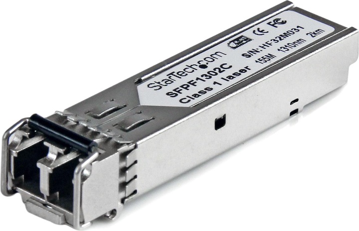 Produktbild StarTech Cisco GLC-FE-100FX kompatibles 100 MBit/s LWL LC SFP Transceiver Modul mit DDM MM - Mini-GBIC bis...