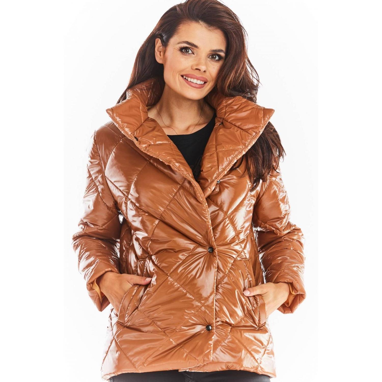 Awama, Damen, Jacke, Jacke model (S, M), Beige, M, S