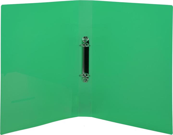 Actual product image Idena Ring binder A4 PP green 35mm 2 rings (A4, 35 mm, 1 Piece)