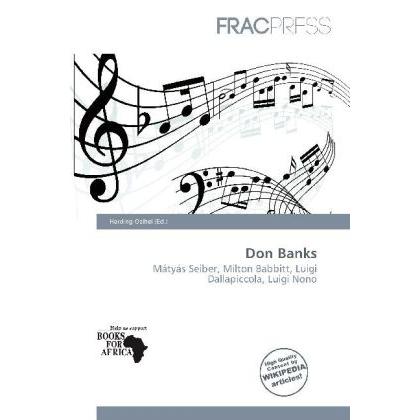 Don Banks, Fachbücher
