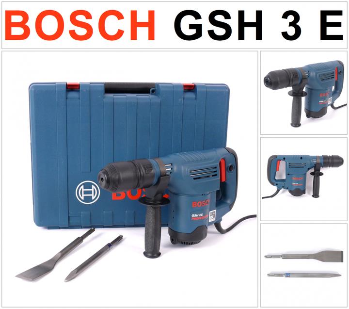 Immagine prodotto Bosch Professional GSH 3 E con SDS-plus (Corrente elettrica)