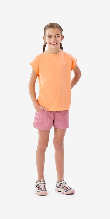 Produktbild Quechua T-Shirt Kinder Grösse 122–170 Wandern - NH100 orange (122, 128, 134, 140, 146, 152, 158, 164, 170)