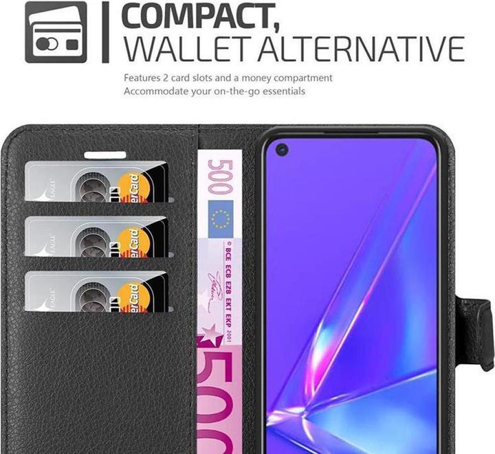 Actual product image Cadorabo Book with stand function cover (Oppo A72)