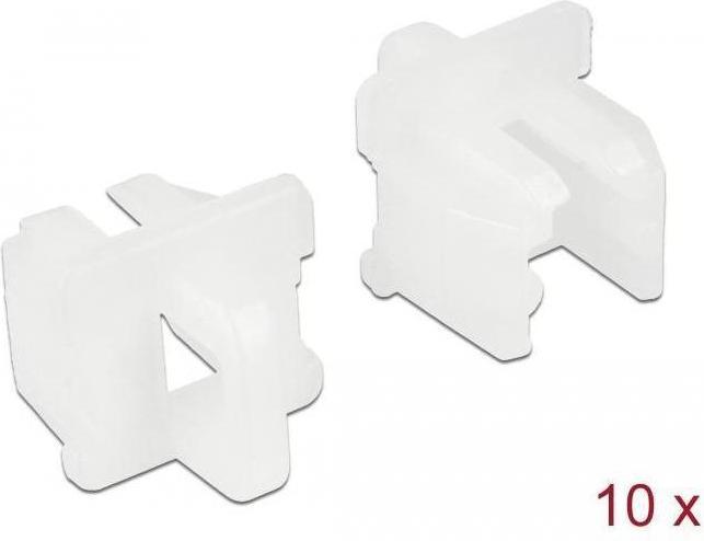Actual product image Delock RJ-11 dust cover, 10 pieces (Blind module)