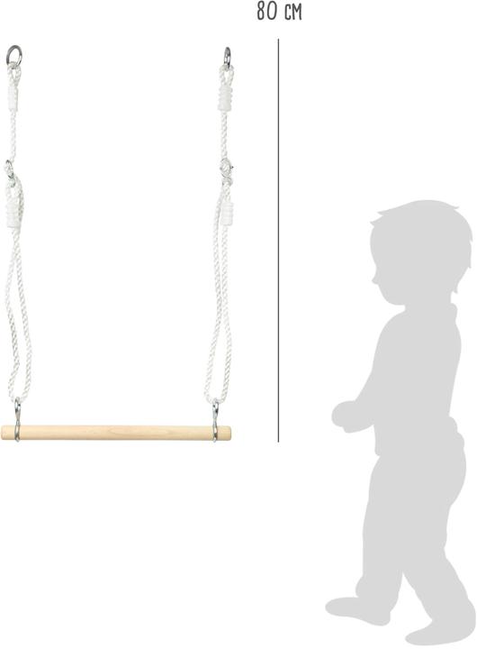 Actual product image small foot Wooden trapeze