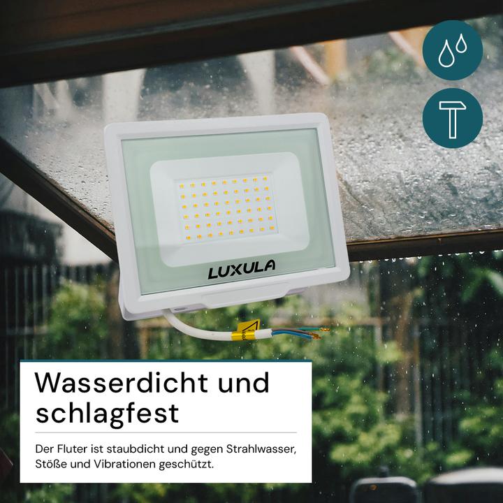 Actual product image Luxula LED floodlight (5000 lm, IP65)
