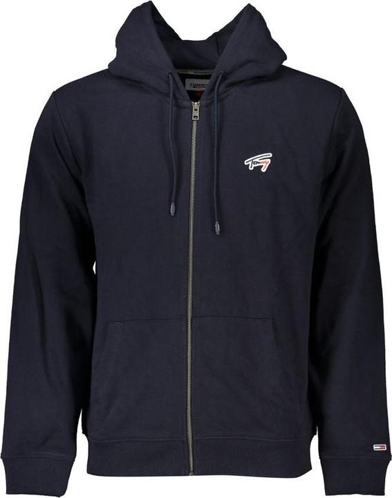 Produktbild Tommy Hilfiger Blue Cotton Men's Hooded Sweatshirt (S)