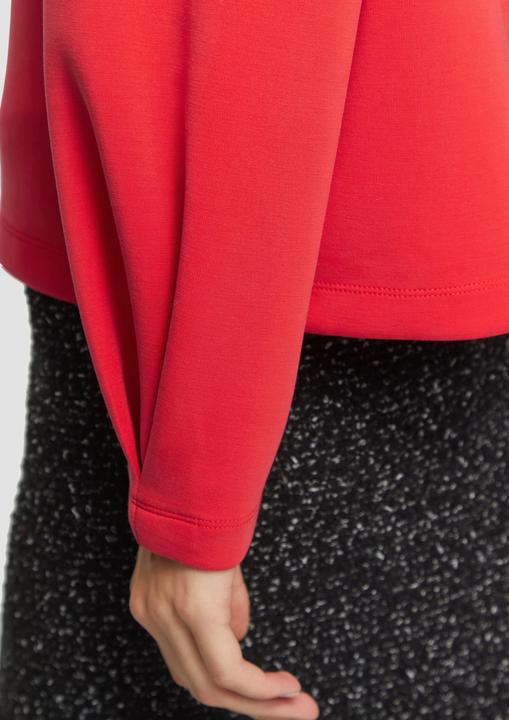 Immagine prodotto S.Oliver Sweatshirt Scuba-Sweatshirt aus Modalmix mit Faltendetail (44)