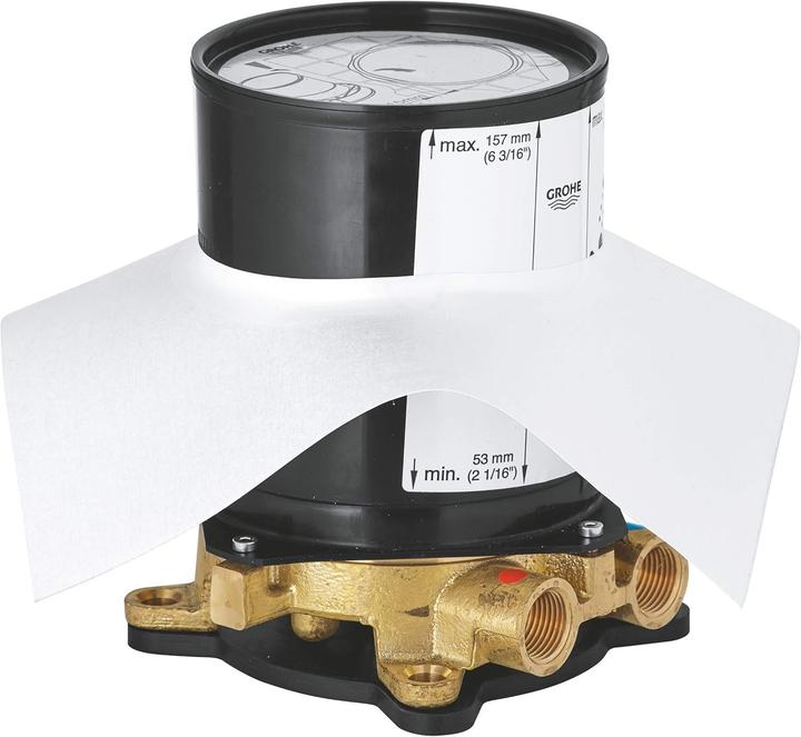 Actual product image Grohe Raw construction set