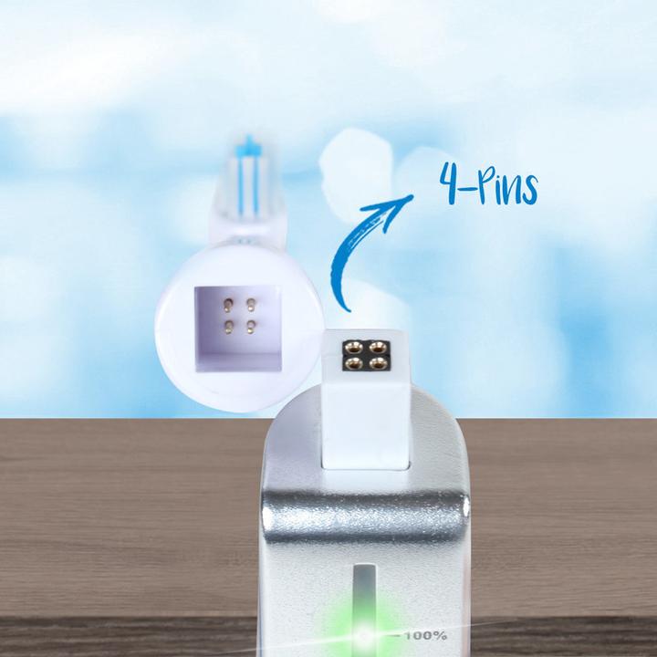 Actual product image Emmi-dent PM2 for ultrasonic toothbrush Platinum (2 x)