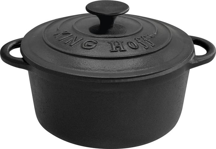 Produktbild Kinghoff KETAUS PUODAS 22cm 2,4L KH-2253 (Bräter + Schmortopf, Gusseisen)