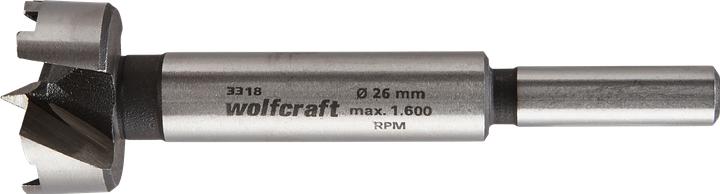 Actual product image wolfcraft 1 Forstner bit ø26x90mm (8 mm)