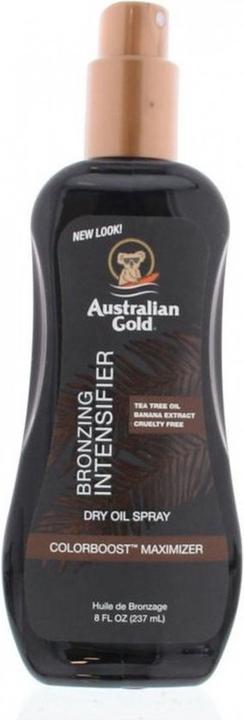 Immagine prodotto Australian Gold Intensificatore di bronzatura (Spray autoabbronzante, Olio autoabbronzante, 237 ml)