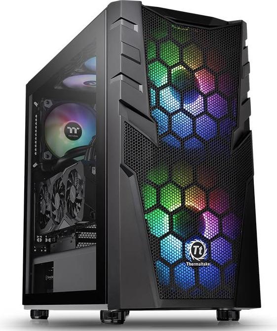 Actual product image Thermaltake Case Commander C32 TG ARGB Black (ATX, Mini-ITX, mATX)