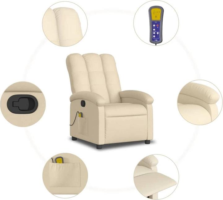 Actual product image VidaXL Massage-Relaxsessel