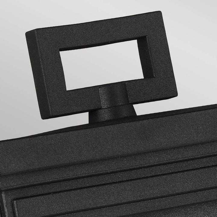 Actual product image Elstead Lighting Roscoe outdoor wall light E27 34cm textured black IP44 anti-seawater (E27, IP44)