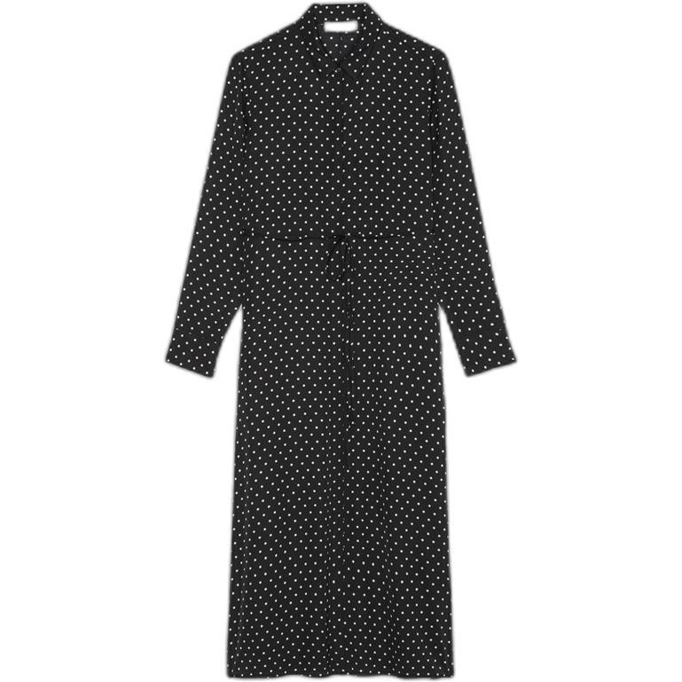 Marc O'Polo, Damen, Kleider, Midikleid, Blau, (34)