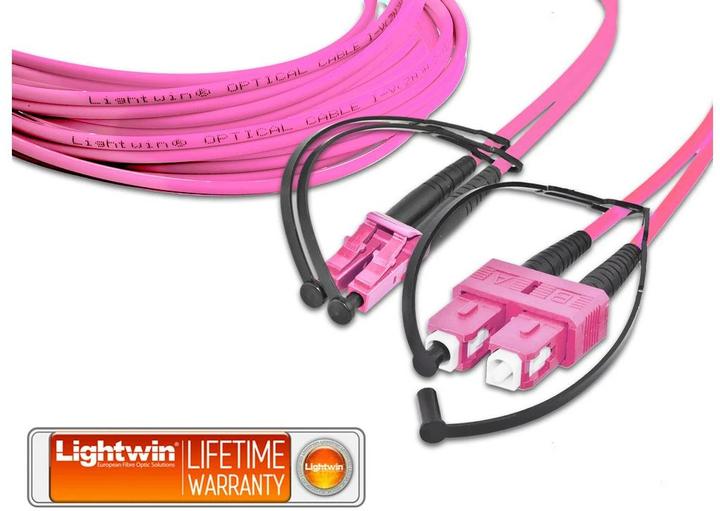 Produktbild Lightwin LWL-Patchkabel LC-SC, Multimode, OM4, 2m (2 m)