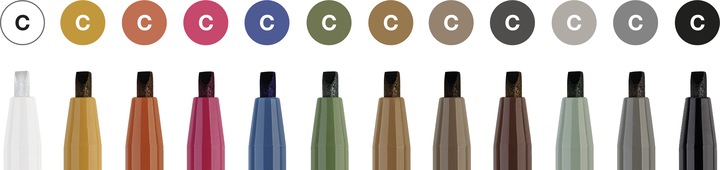 Produktbild Faber-Castell Pitt Artist Pen (Mehrfarbig, 12 x)