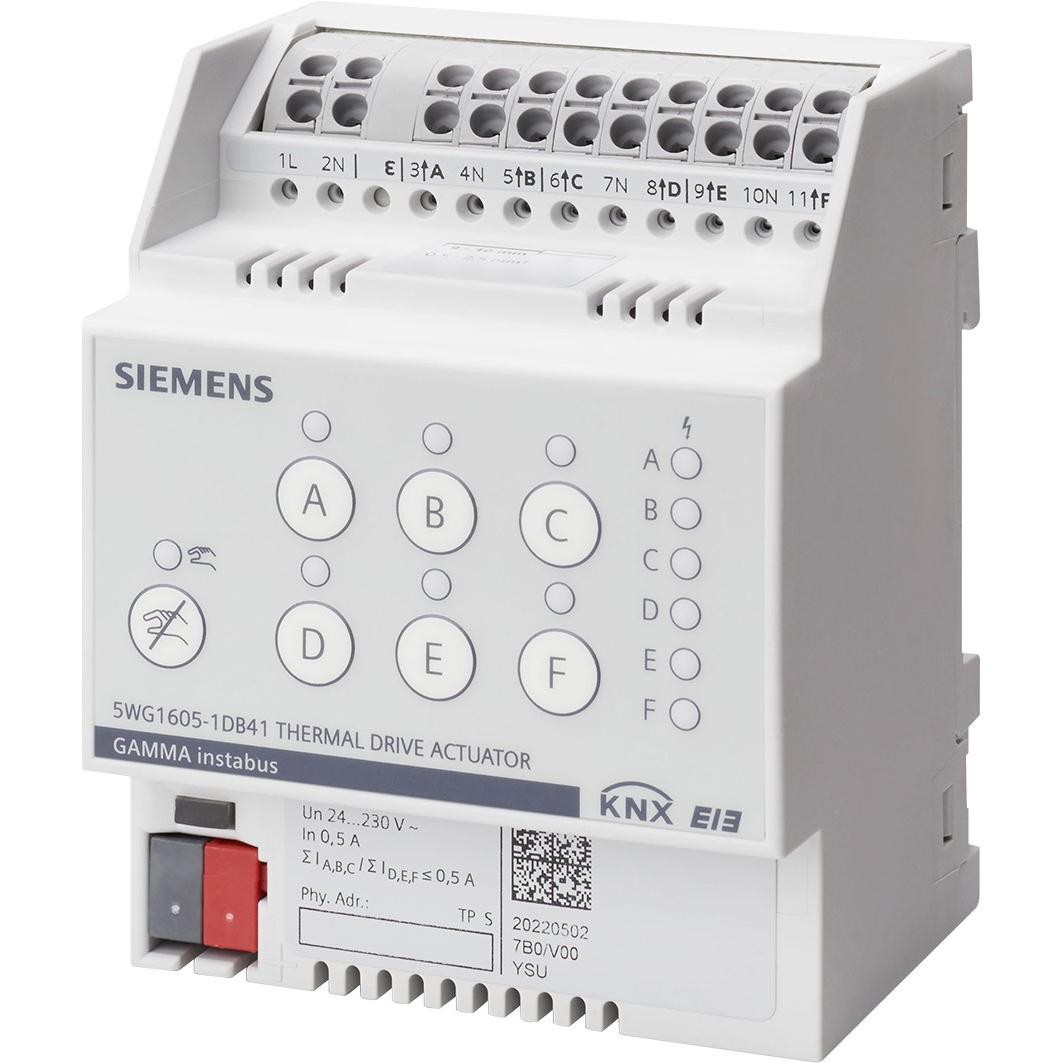 Siemens, Attuatore, 5WG16051DB41 Attuatore termico 5WG1605-1DB41