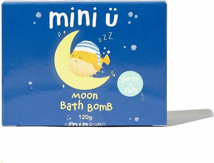 Actual product image Mini U Mini-U Moon bath bomb 120g