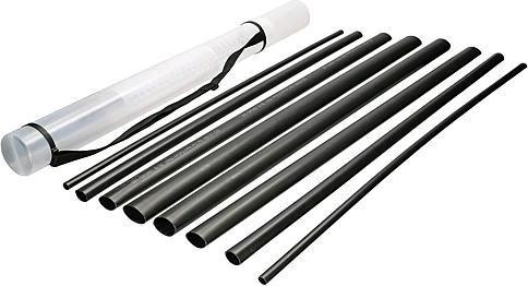 Image du produit HellermannTyton Assortiment de gaines thermorétractables Schw (8x)