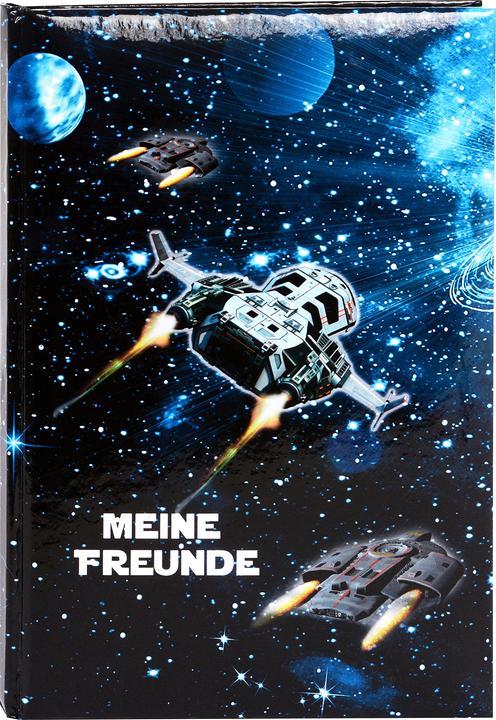 Goldbuch Freundebuch Raumschiff (Deutsch, 2023)