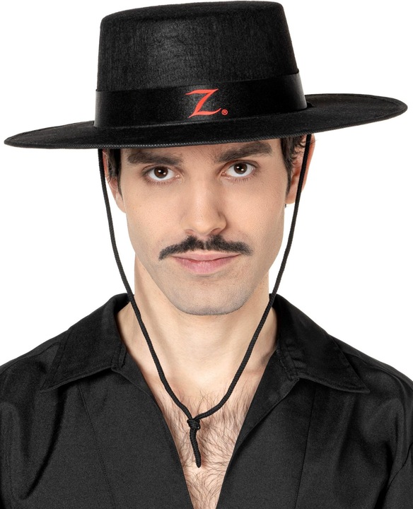 Produktbild Maskworld Zorro Hut, Karneval Kostüm Zubehör