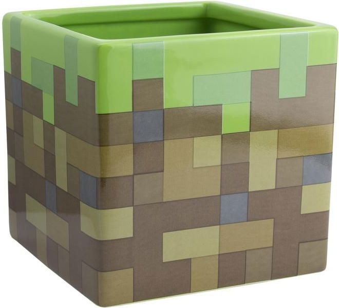 Produktbild Paladone Products Minecraft Grass Block Pen & Plant Pot