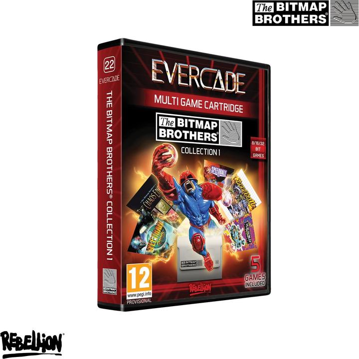 Blaze Evercade Bitmap Brothers Cartridge 1 - EFIGS