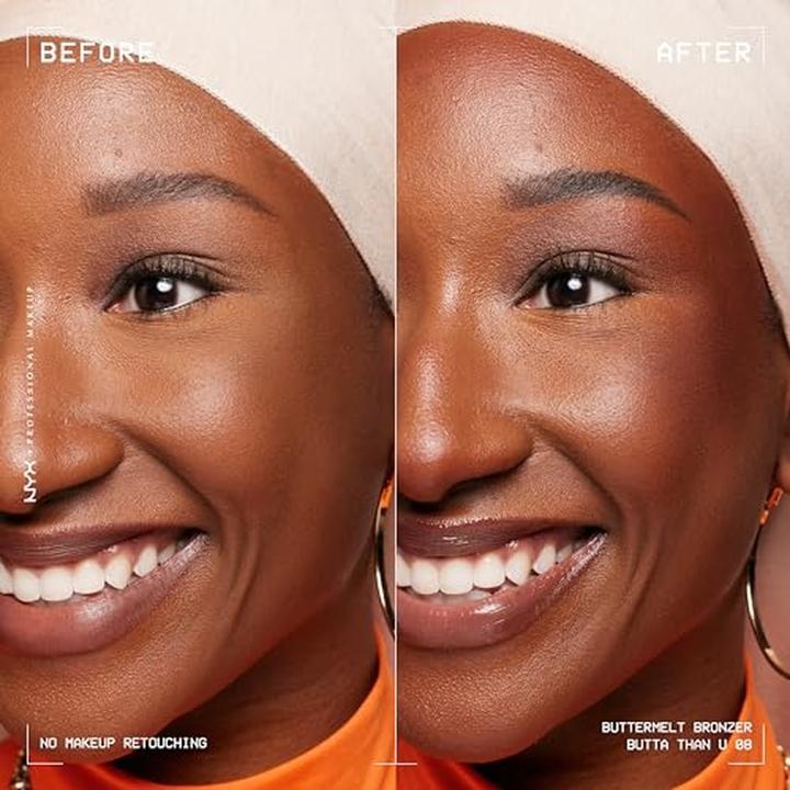 Produktbild NYX Professional Make-Up Buttermelt Bronzer (08 Butta Than You, Bronzer, 5 g)