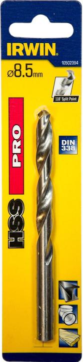 Actual product image Irwin Metal drill (8.5 millimetres)