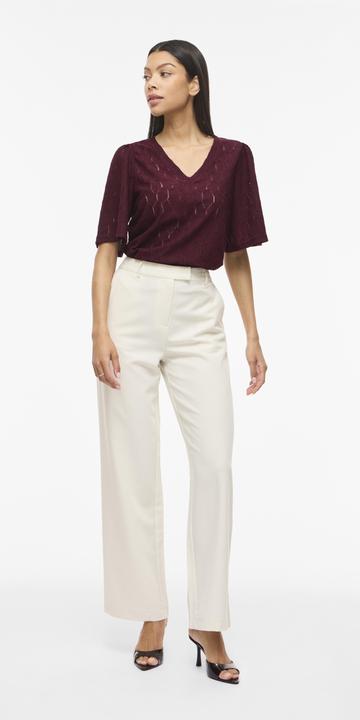 Immagine prodotto Vila VIMARCELLA V-Ausschnitt Oberteil mit kurzen Ärmeln (S)