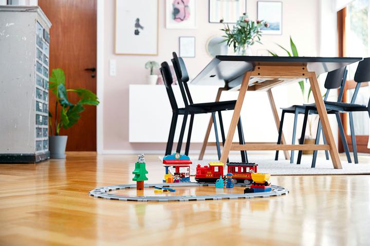 Produktbild LEGO Dampfeisenbahn (10874)