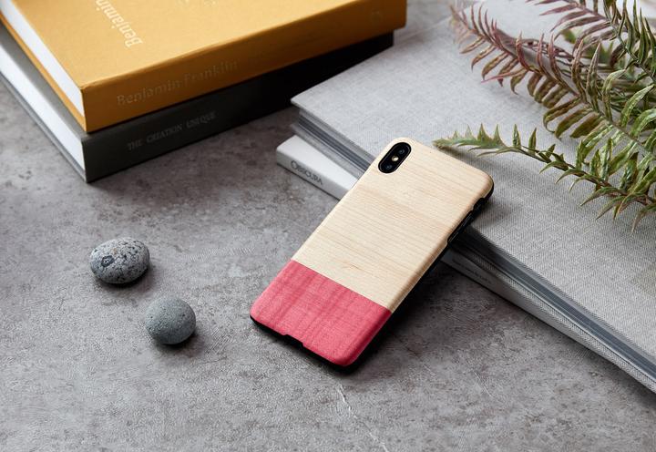 Produktbild Man&Wood SmartPhone case iPhone XS Max miss match white (Apple iPhone XS Max)