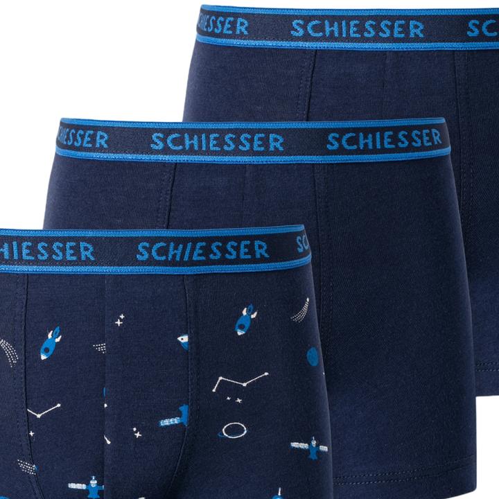 Immagine prodotto Schiesser Confezione da 6 pantaloncini / pantaloni da bambino in cotone organico 95/5 (92, confezione da 6)