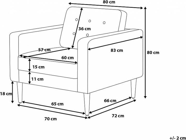 Produktbild Beliani Flam