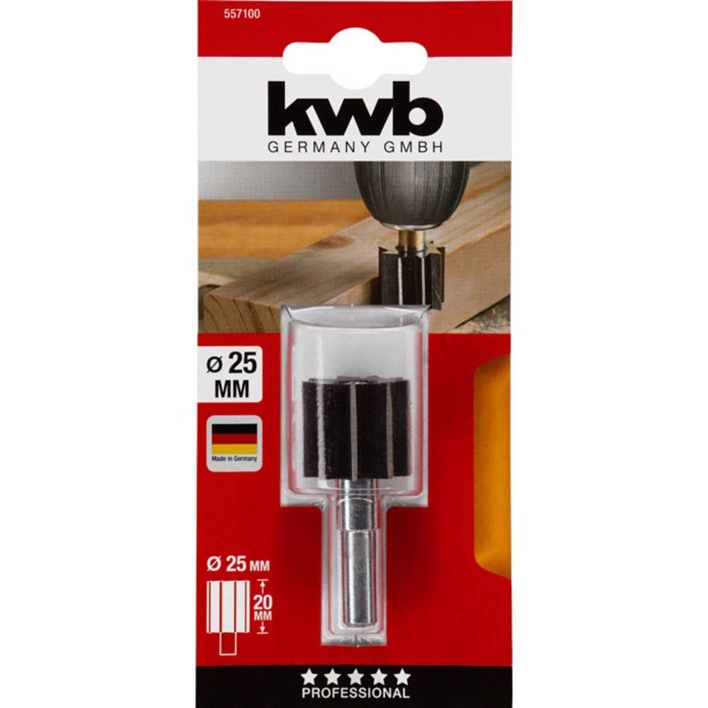 Thumbnail - kwb, Fräser, 557100 Falzfräser 25 mm Länge 20 mm 1 Stück