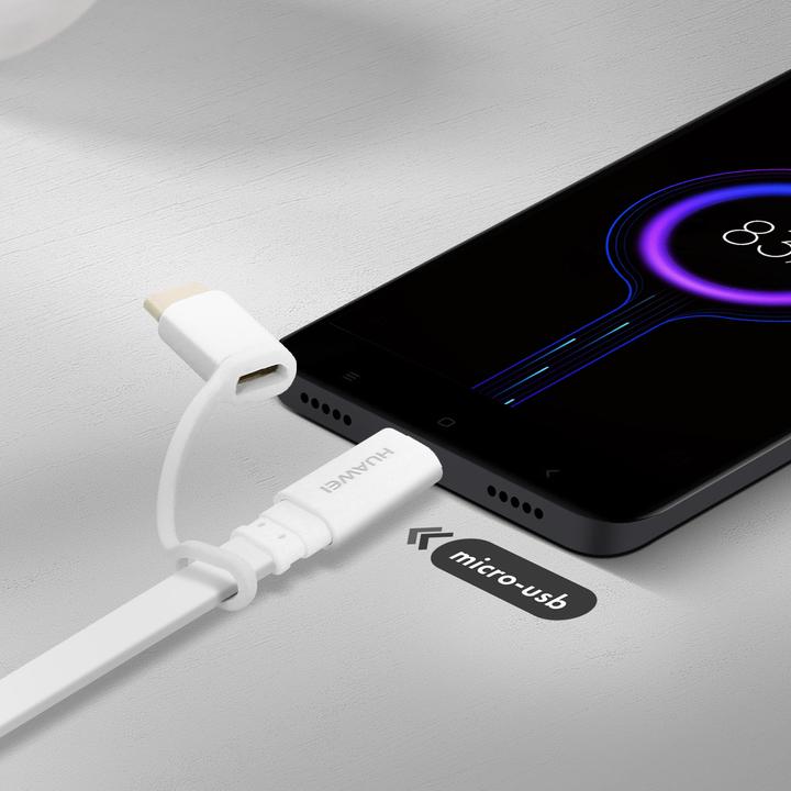 Produktbild Huawei 2in1 Kabel (1.50 m, USB 2.0)