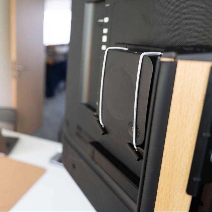 Immagine prodotto Erard Accessori KANA Supporto per lettore multimediale per supporto TV, nero (5 kg)