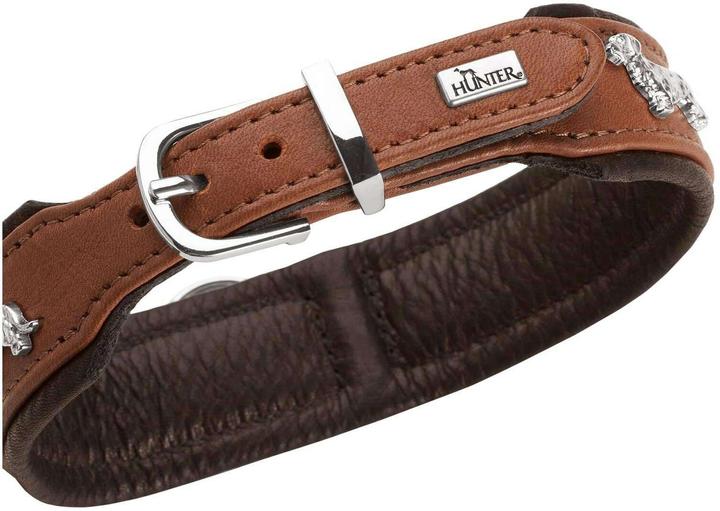 Immagine prodotto Hunter Collare bassotto Monaco 37/XS-S, pelle di vacchetta (37, Cane, Generale)