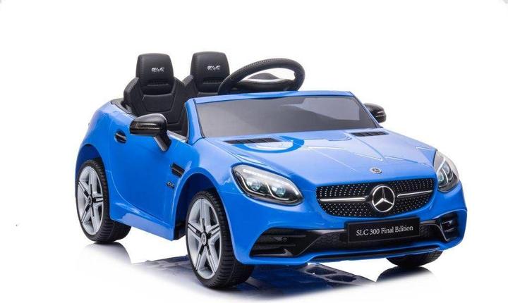 Productafbeelding Lean Toys Tweezits elektrische auto voor kinderen Mercedes SLC 300, blauw