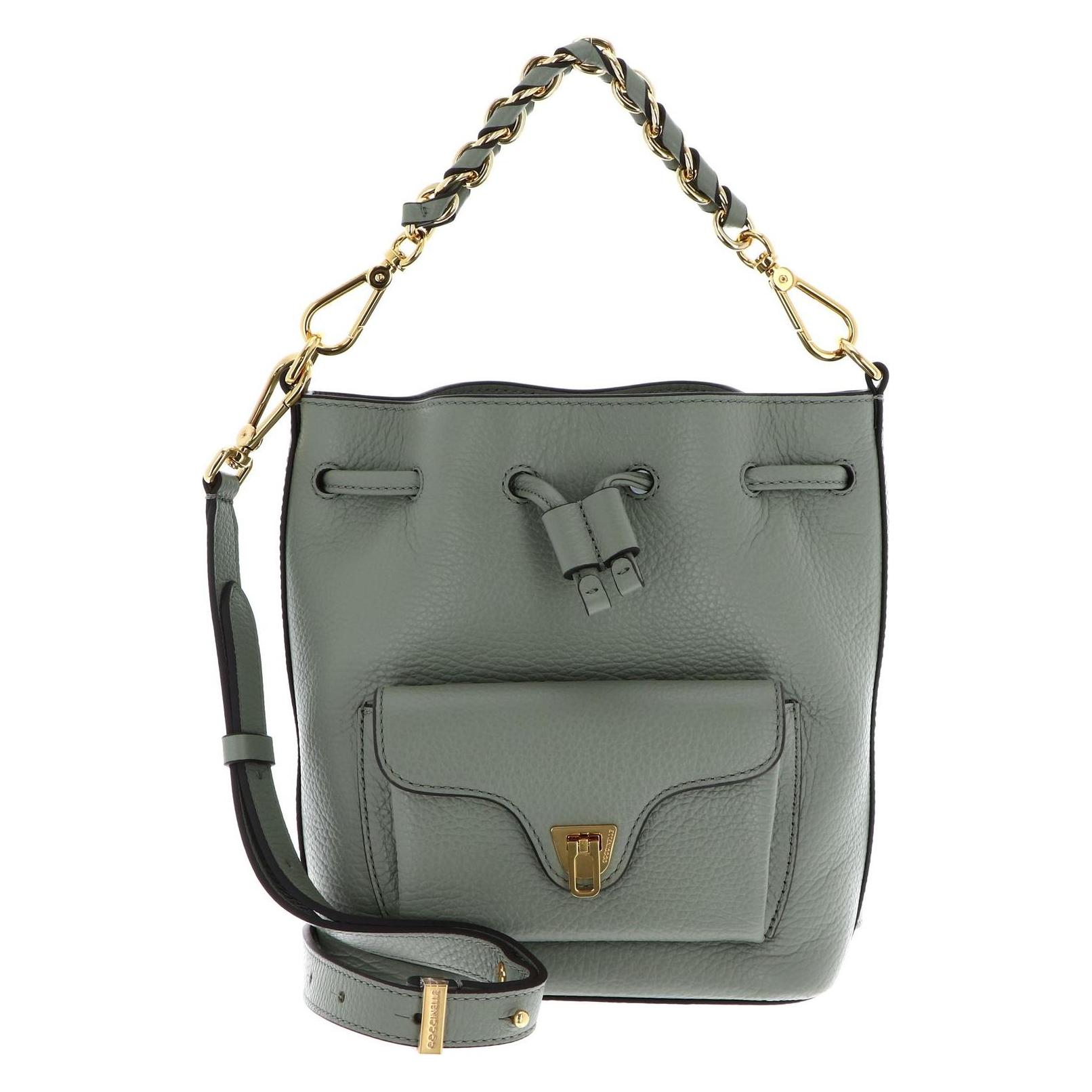 Coccinelle, Damen, Handtasche, Beat Generatio Bucket Bag, Grün