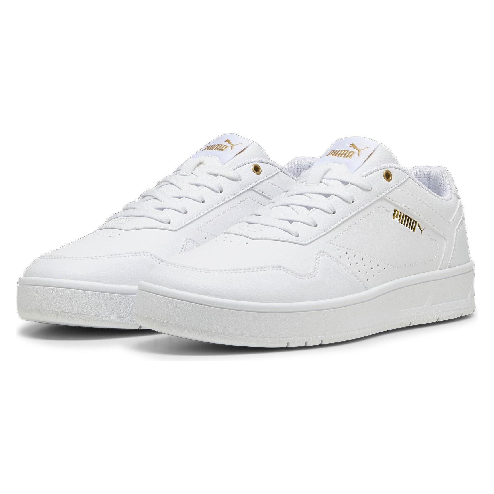Puma, Unisex, Sneakers, Klassiek Hof, Wit, (37)