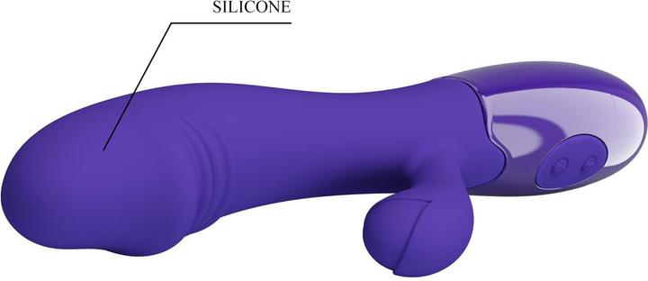 Actual product image Pretty Love Snappy Youth Vibrator & G-Spot Stimulator Purple
