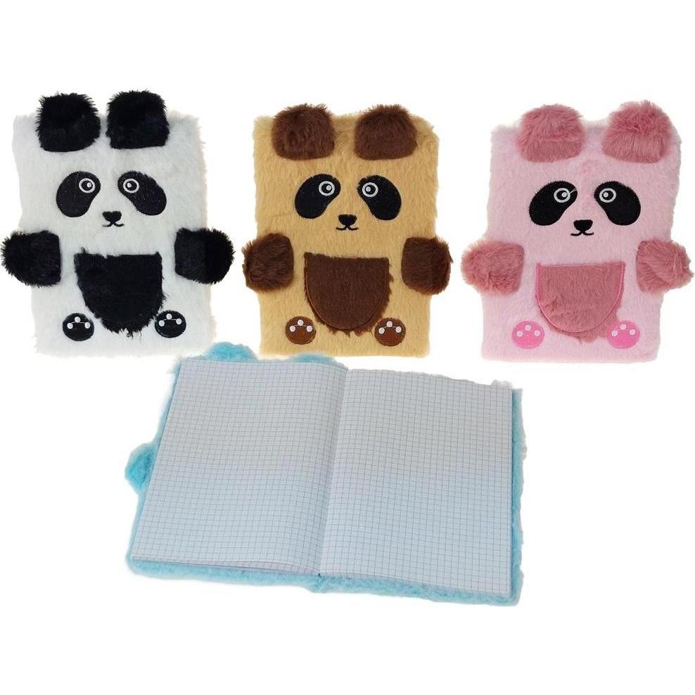 Adar, Quaderni + Bloc notes, Plüsch-Notizbuch MIX