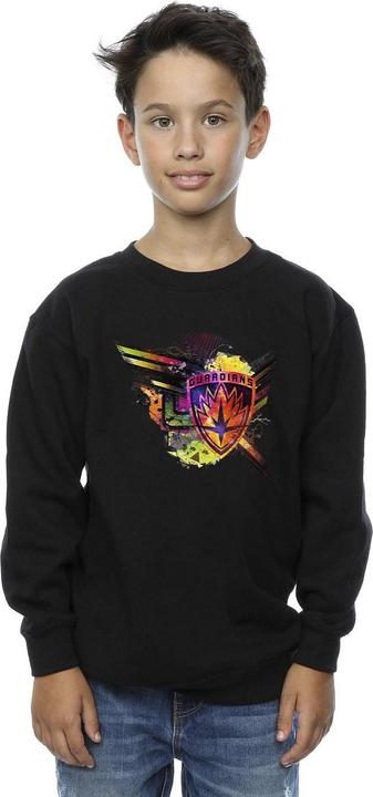 Immagine prodotto Guardians Of The Galaxy Abstract Shield Chest Felpa Ragazzi (104)